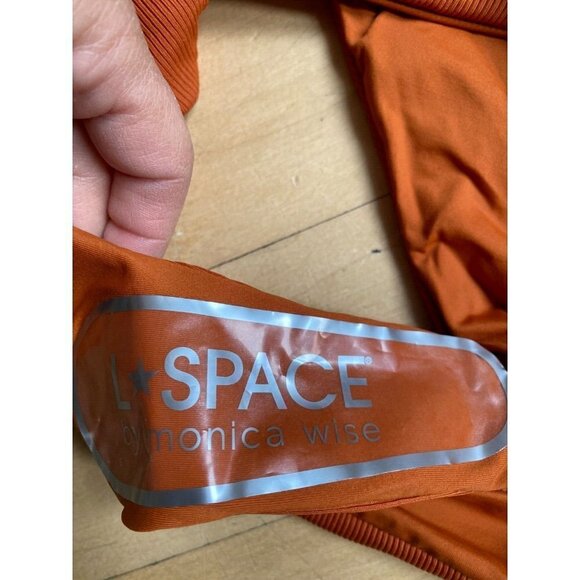 L*Space ribbed "sandy bikini bottom womens sz medium BNWOT - Picture 4 of 6